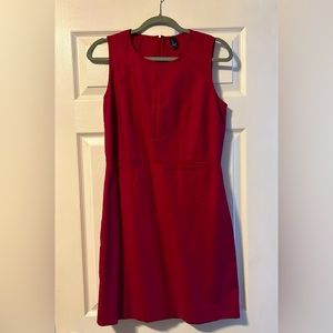 GAP fuchsia shift dress